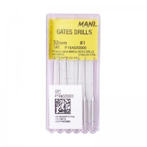 马尼钢质机用根管器械32mm G钻