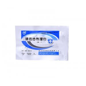 华西碘仿纱布湿巾