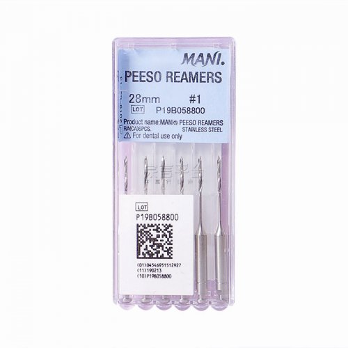 马尼钢质机用根管器械28mm P钻